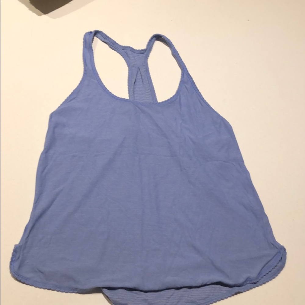 Lululemon Athletica Blue Tank Top